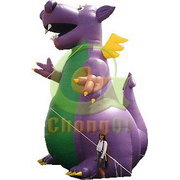 inflatable cartoon dragon